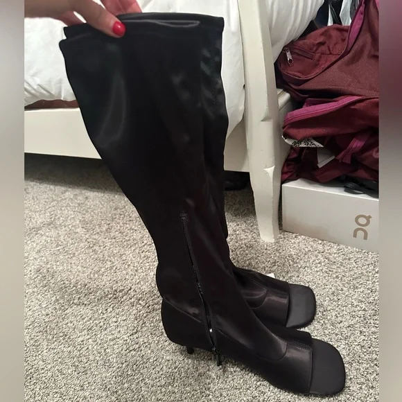Zara open toe boots - Picture 1 of 4